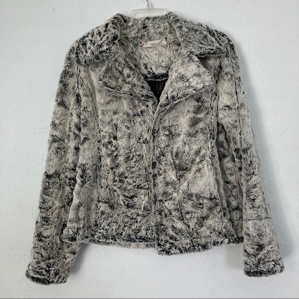 SOLD ✨ HP ✨ Boutique Faux Fur Shearling Coat - Picture 1 of 6
